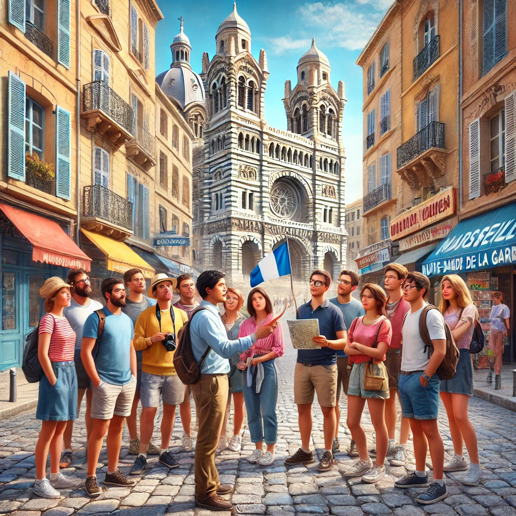 visite guidée marseille à pied