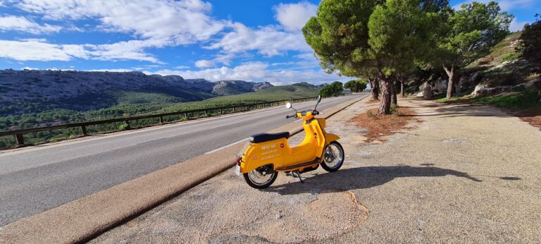 Scooter électrique en location