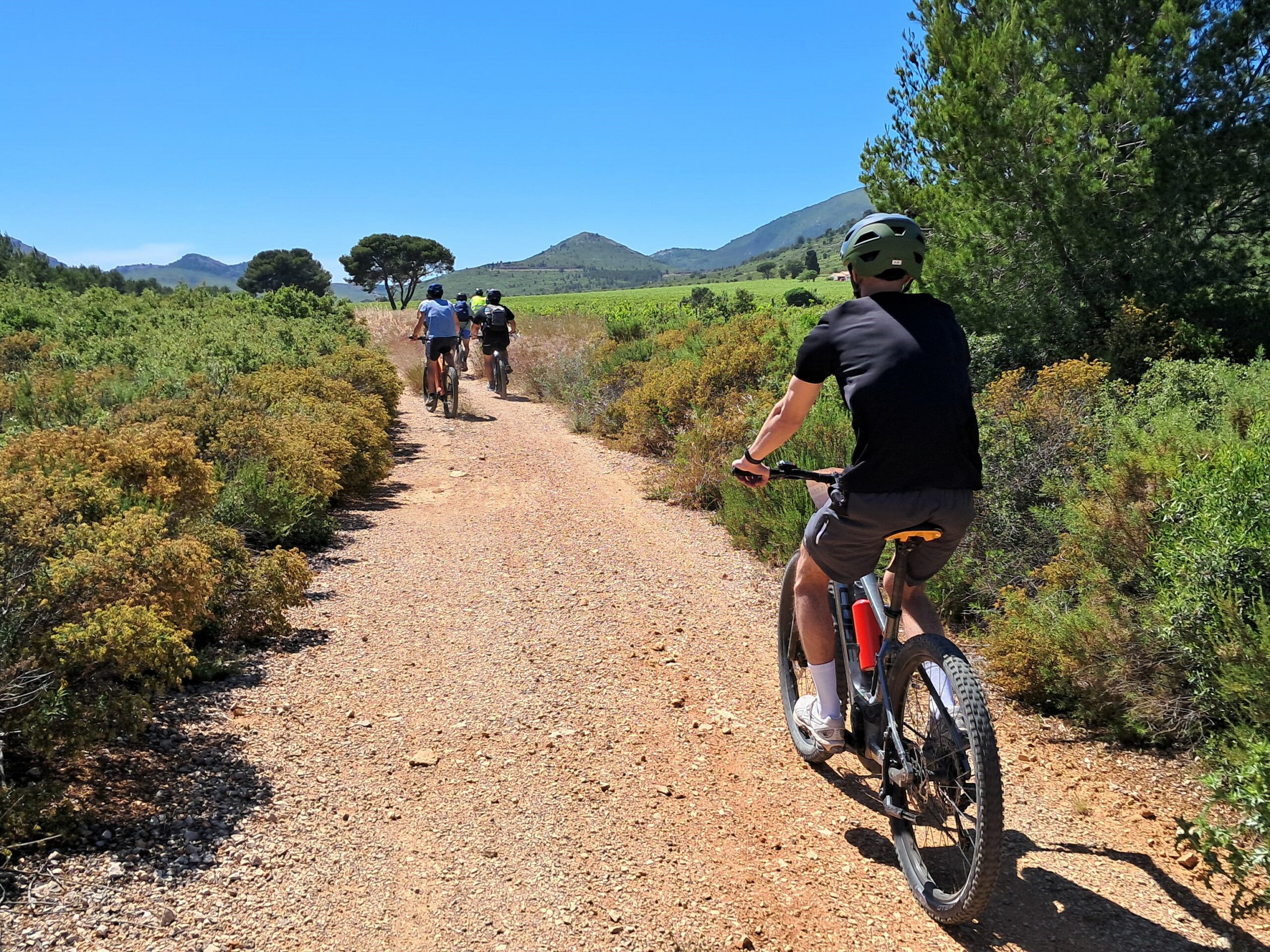 Tour guidé en Vtt électrique dans les calanques de Cassis
